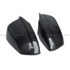 BMW 5 Series F10 F18 Rearview Mirror Replacement Shell (2010-2013) - Carbon Fiber Horn Style.