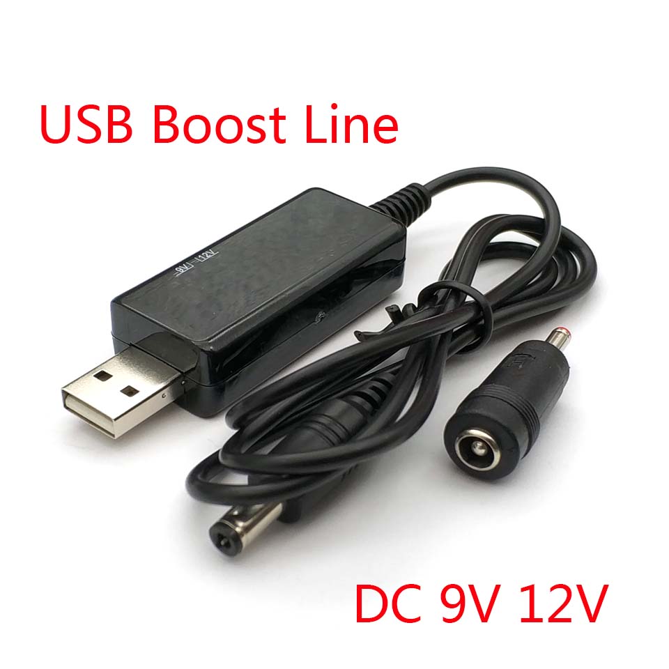 DC3.5mm*1.35mm USB Boost Line Portable Power Supply Plug Adapted Universal To Wireless Router And Optical Modem Light Cat