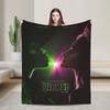 Wicked 2 Musical Movie Poster  Blankets Elphaba and Glinda Warm Plush Throw Blanket For Outdoor Flannel Bedspread Bed Cover