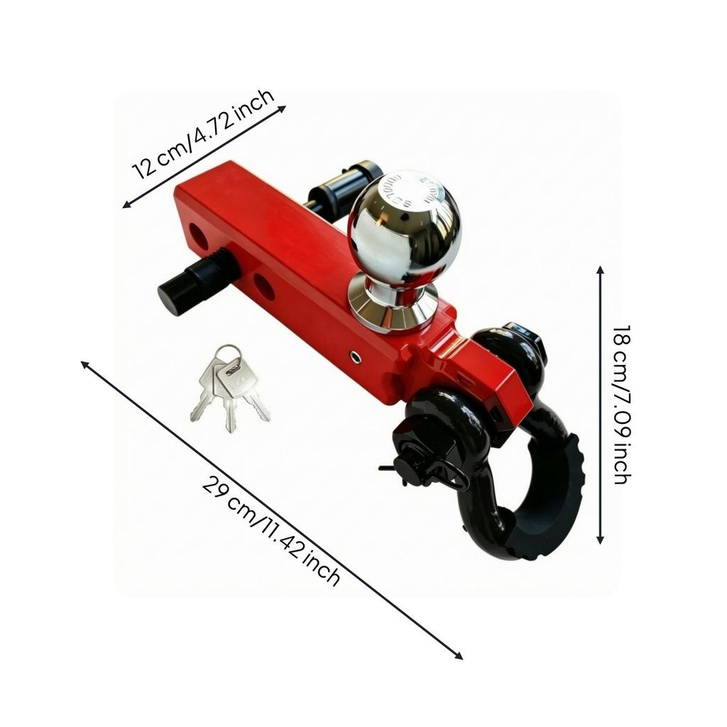 Hardware Sturdy Lockable Quick-Release Hitch Versatile for Drivers