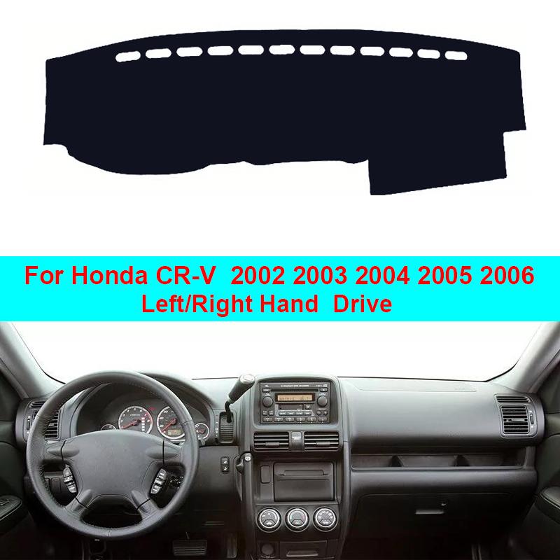 Car Inner Dashboard Cover Dash Mat Carpet Cape Cushion For Honda CR-V CRV 2002 2003 2004 2005 2006 Sedan LHD RHD Car Styling