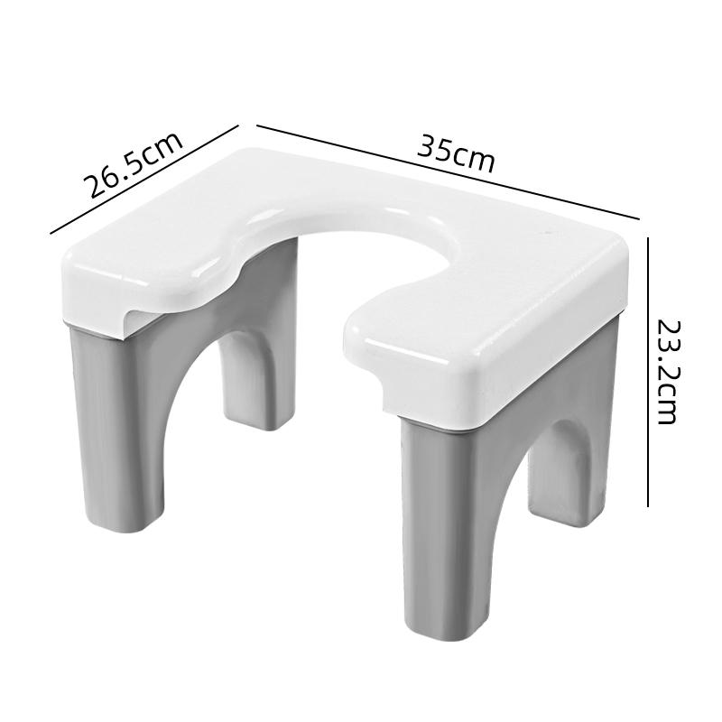 

Бытовой туалетный табурет: Преобразует приседание в сидение, Идеально для беременных женщин, пожилых людей и детей