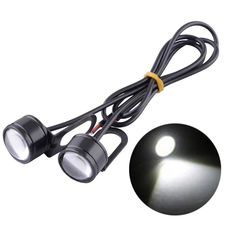 Super Bright Driving Light Eagle Eye Led Reverse Backup Signal Light Motorcycle Fog Lamp Headlamp Daytime Running Flashing Light