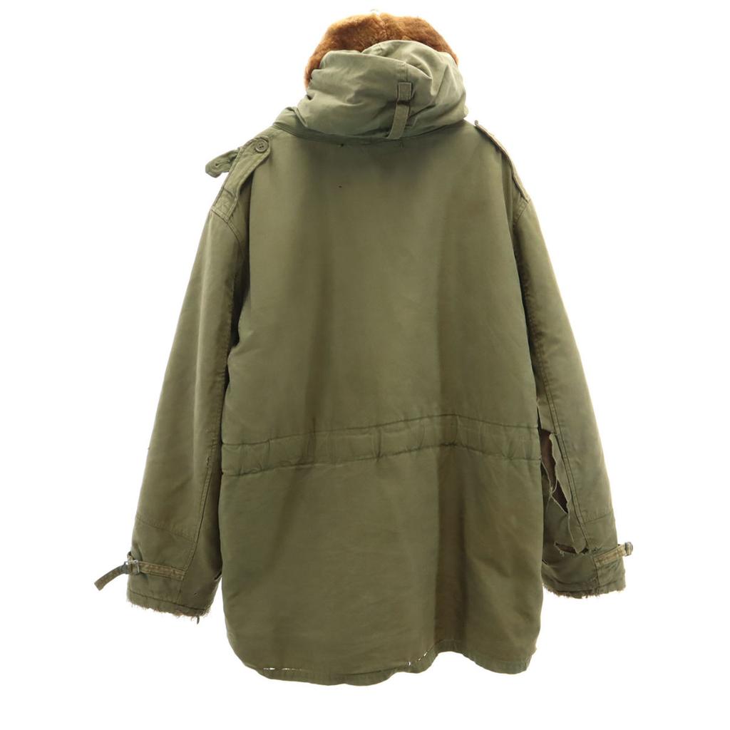 US ARMY 40s 50s B9 Vintage Military Coat 38 Khaki Men's Used