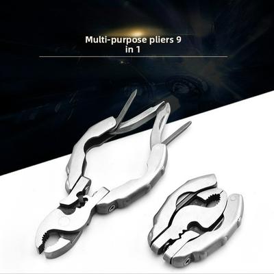 Multifunctional Mini EDC Tools Round Head Pliers Outdoor Camping Gadgets Multipurpose Combination Portable Tools