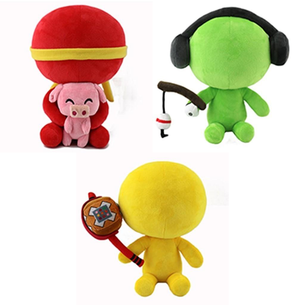 Adorable Cartoon Red Piggy Plush Toy Soft Pp Cotton Stuffed Animal For Kids
