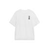 Li-Ning Sports Trend Series Fortuitous Print Round Neck Short Sleeve T-Shirt Men Tops Off-White AHST213-1