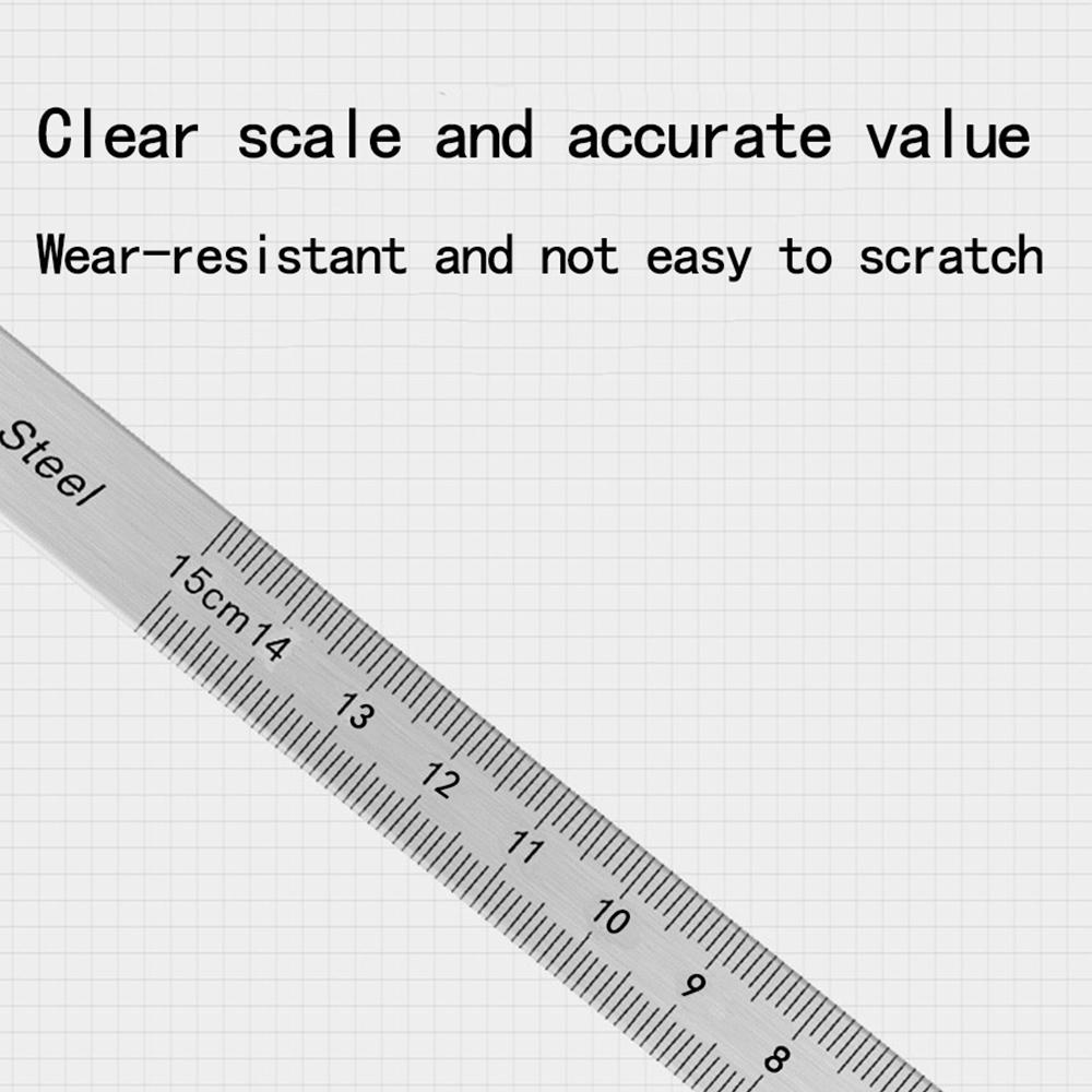 150mm Stainless Steel 180° Rotary Protractor, Precision Angle Finder Goniometer Ruler for Machinist & Carpentry Layout Measurement