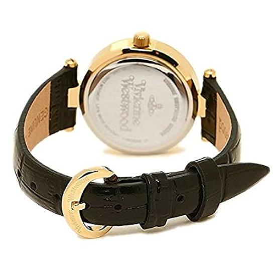 Time Machine Gold Black Croco Leather Watch with Shopper VV092BKBK [Vivienne Westwood] Women's [Item]