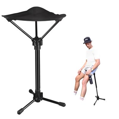 And Extendable Walking Stick Chair for Camping and Outdoor Features 3 Adjustable and a Storage Bag for Easy Ideal for Short Breaks While Waiting In At