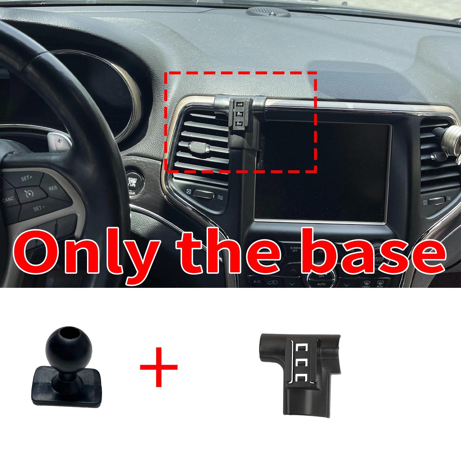 

Car Mobile Phone Holder for JEEP Grand Cherokee 2014~2020 Navigation Stand Auto Accessories GPS Bracket