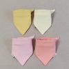 4 Pieces Baby Feeding Bibs Triangle Cotton Cartoon Newborn Baby Bandana Bib Saliva Towel Burp Cloth Infant Boy Girl Slabber