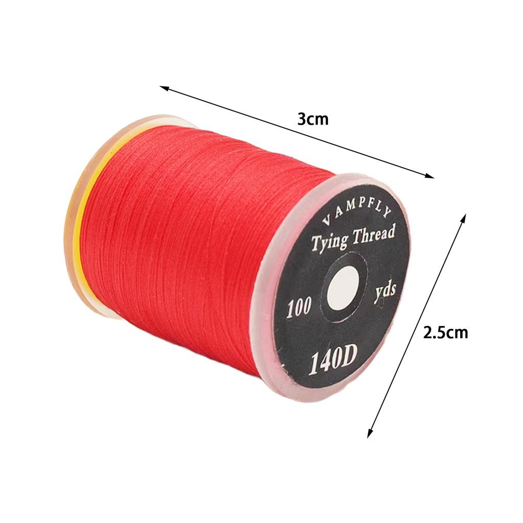 Fly Tying Thread Strong in Standard Bobbins Fly Fishing Material Accessories Flash Tinsel Thread for Lure Bait Making DIY Tool