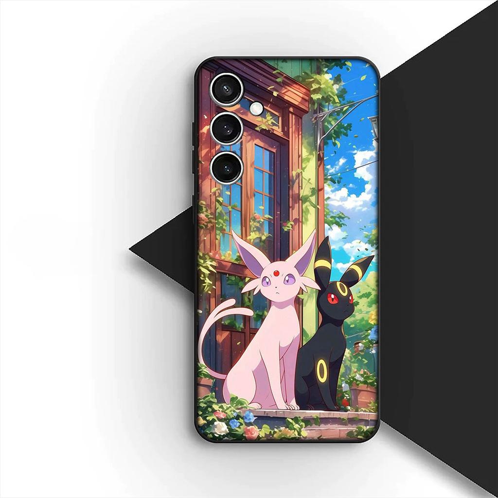Cover for Motorola Moto G86 G57 E14 E15 G14 G34 G67 G84 G24 A54 G15 Power E22 Phone Case Espeons P-Pokemons Umbreons P-Pikachus
