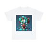 Unisex Adult T Shirt Haunted Clown Scary Horror Halloween Metal Band Gothic Emo