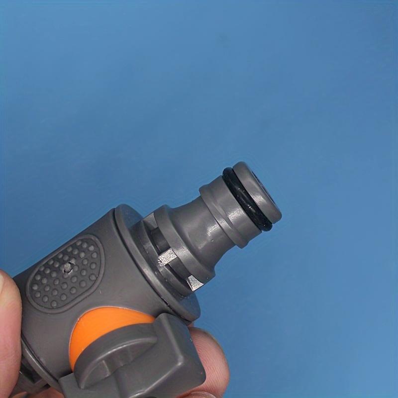 Plastic Garden Hose Quick Connect Valve Set - Universal Thread Ball Valve Switch for Car Wash and Pipe Repair