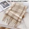 Thick Warm Winter Plaid Scarf Windproof Shawl Wrap Fashion Wool Scarf