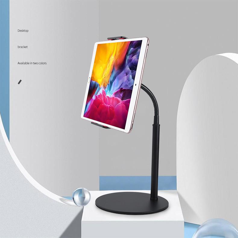 

Adjustable Floor Tablet and Phone Stand for Bedside, Sofa, or Live Broadcast