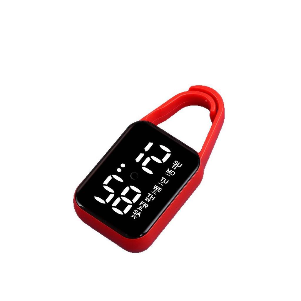 2025 Ultra-Thin LED Square Wall Clock & Luminous Keychain Timer