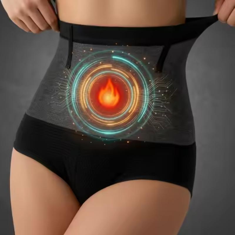Mutandine Calde Senza Cuciture a Vita Alta Modellanti Pancia Post-Partum Shapewear Taglie Forti con Cintura Solleva Fianchi Biancheria Intima Antiscivolo