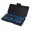19 Pcs Electrical Terminal Removal Kit Aluminum Stainless Steel Universal Fit Wire Harness Pin