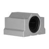 SCS25UU Slide Block Linear Motion Bearing Ball Aluminum Alloy Closed Linear Bearing Slide Block for