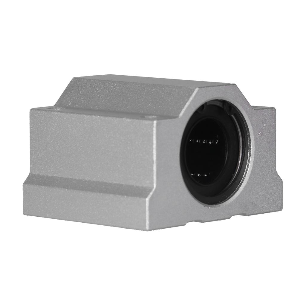 SCS25UU Slide Block Linear Motion Bearing Ball Aluminum Alloy Closed Linear Bearing Slide Block for