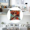 Day Of The Dead Pillow Case Plush Fabric Soft Pillowcase Double Sided Print Cushion Cover Household Gifts