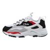 Fila Ray Tracer Low Chunky Shoes Black/White/Red FS1SIB1180X_WBK