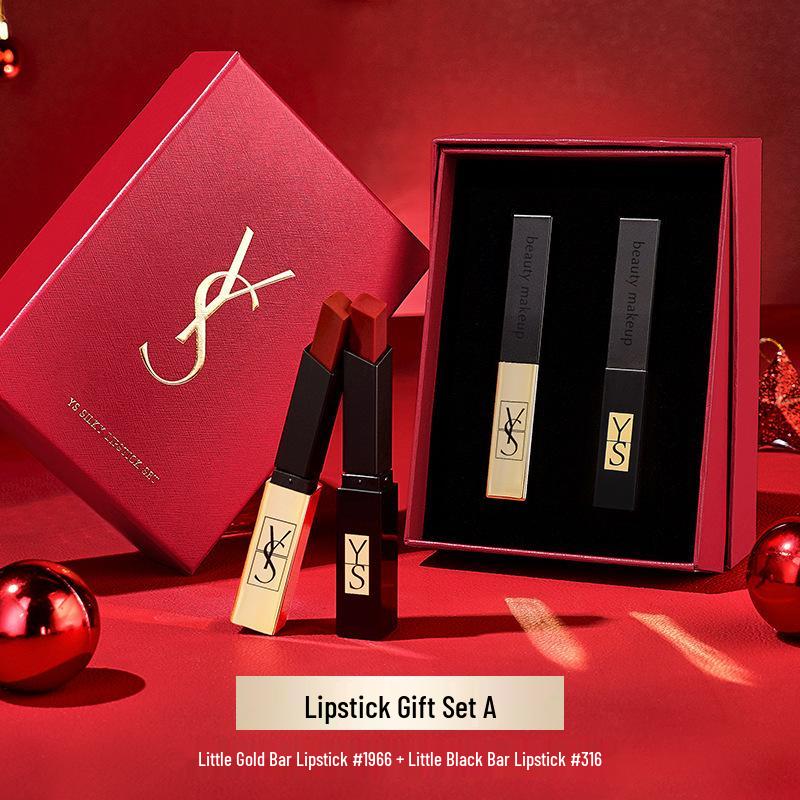 YS Lipstick Cushion Gift Box for Qixi Festival Valentine's Day or Best Friend's Birthday - High-End Custom Gift Box