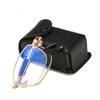 Anti Blue Light Folding Presbyopic Glasses   Metal Frame Portable Reading Eyeglasse  Luxury Brand Eyewear with Box