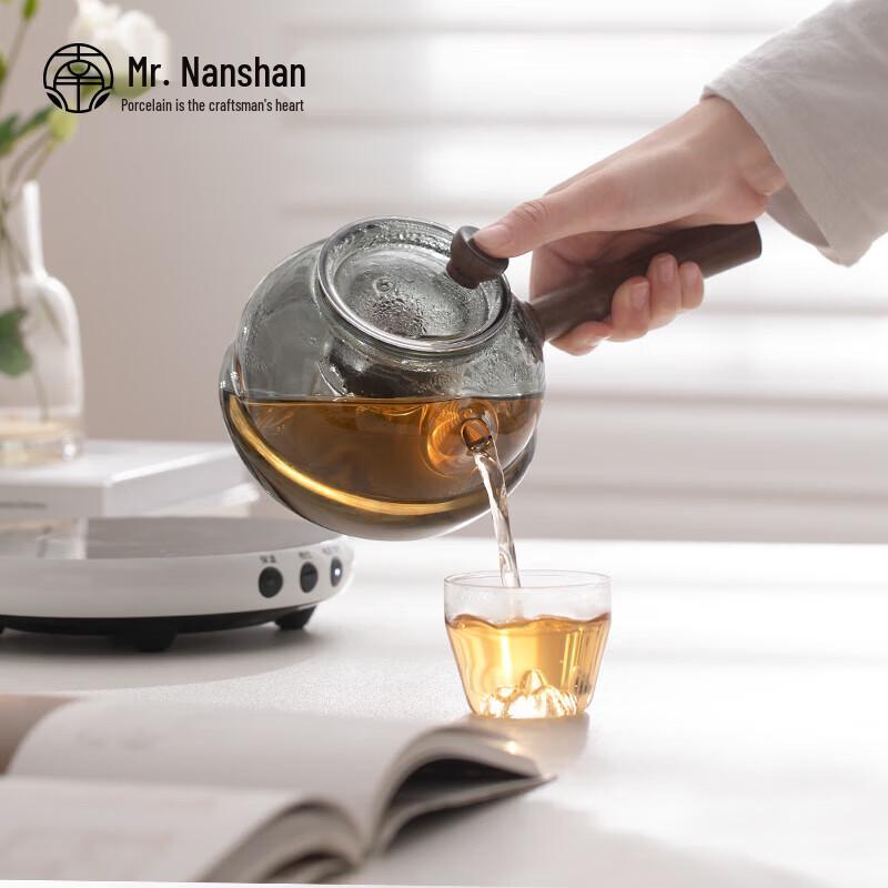Heat-Resistant Glass Teapot with Electric Ceramic Stove Set