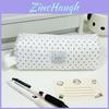 Portable Fabric Pen Case With Large Capacity For Students And Office Use