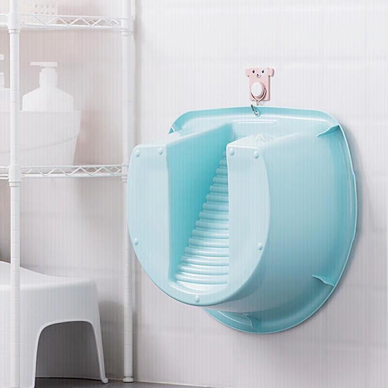 Chahua Large Thickened Plastic Laundry Basin with Washboard