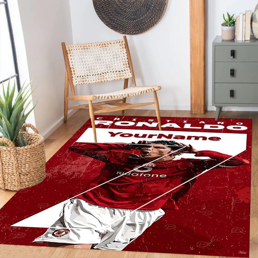 Manchester Customizable Name Floor Rug Office Rug Design for Hallway Decorate room Dining Room Kitchen Anti-slip Rug Office home decor
