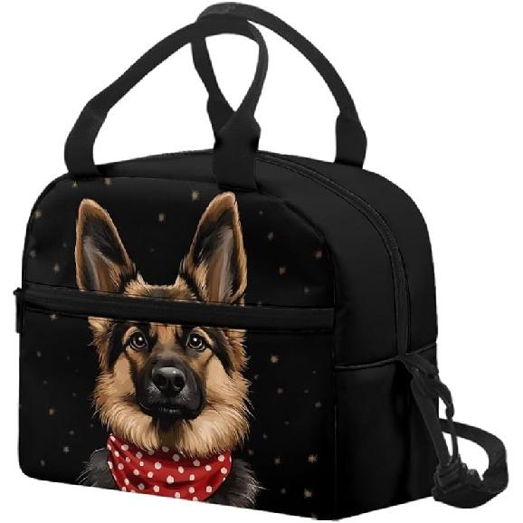 Kawaii Erdbeer-Katze Lunchtasche für Mädchen Kinder 8-10 10-12 Isoliert Lunchbox Tragbar Kühlbox Lunchbag Tragetasche Handtasche Mahlzeitenvorbereitung Organizer Arbeit Schule