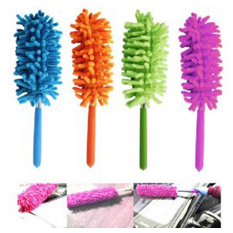 Dust Shan Dusting Brush 1PC Feather Duster Multifunction Keyboard Brushes Adjustable