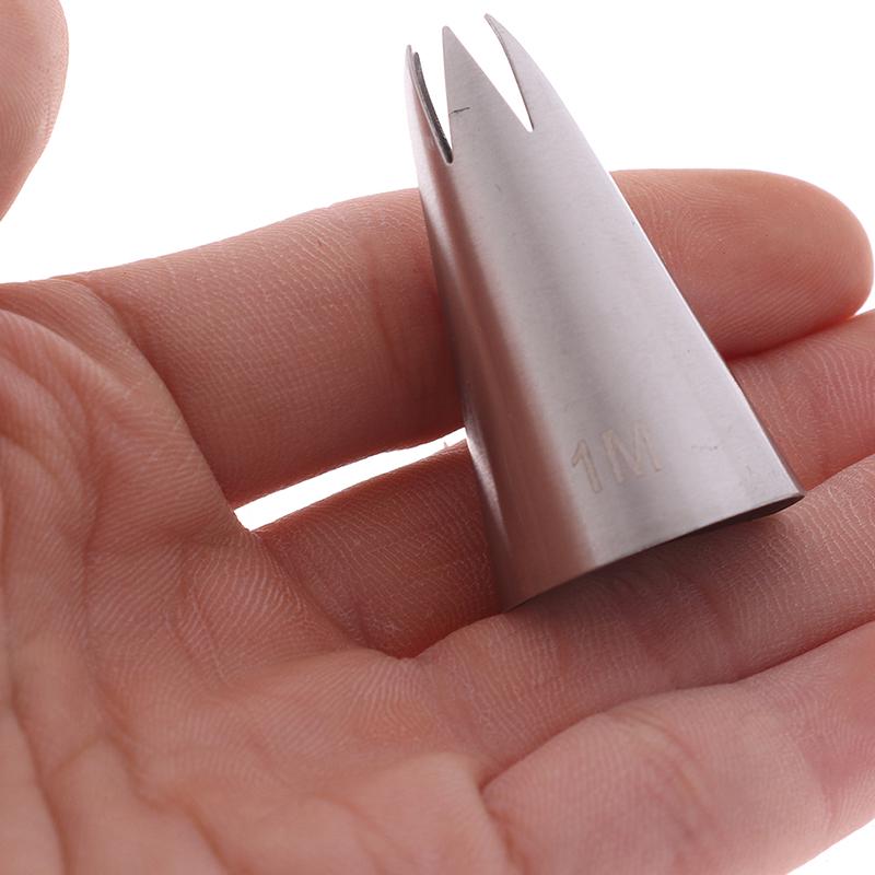 4 Stück Große Spritztüllen Gebäckspitzen Backwerkzeuge Kuchen Set Edelstahl