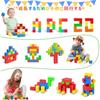 AMYCOOL Magnetic Puzzle, 36 Magnetic Blocks, 30mm, 3D Puzzle, Building Blocks, Educational Toy, 3D Toy, Shapes, Math, Cubes, Magnets, Brain Training,