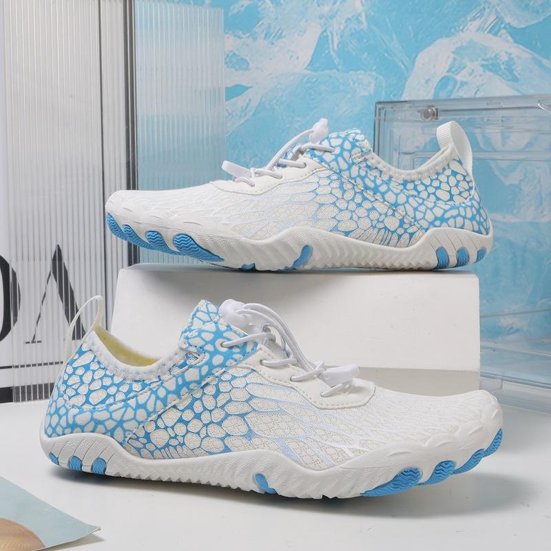 New outdoor barefoot diving non-slip single shoes swimming wading beach shoes fitness cycling hiking shoes five fingers up the river