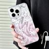 Bow love applies to iPhone17promax feather yarn Apple 16 laser mobile phone case 14/13 large hole 15
