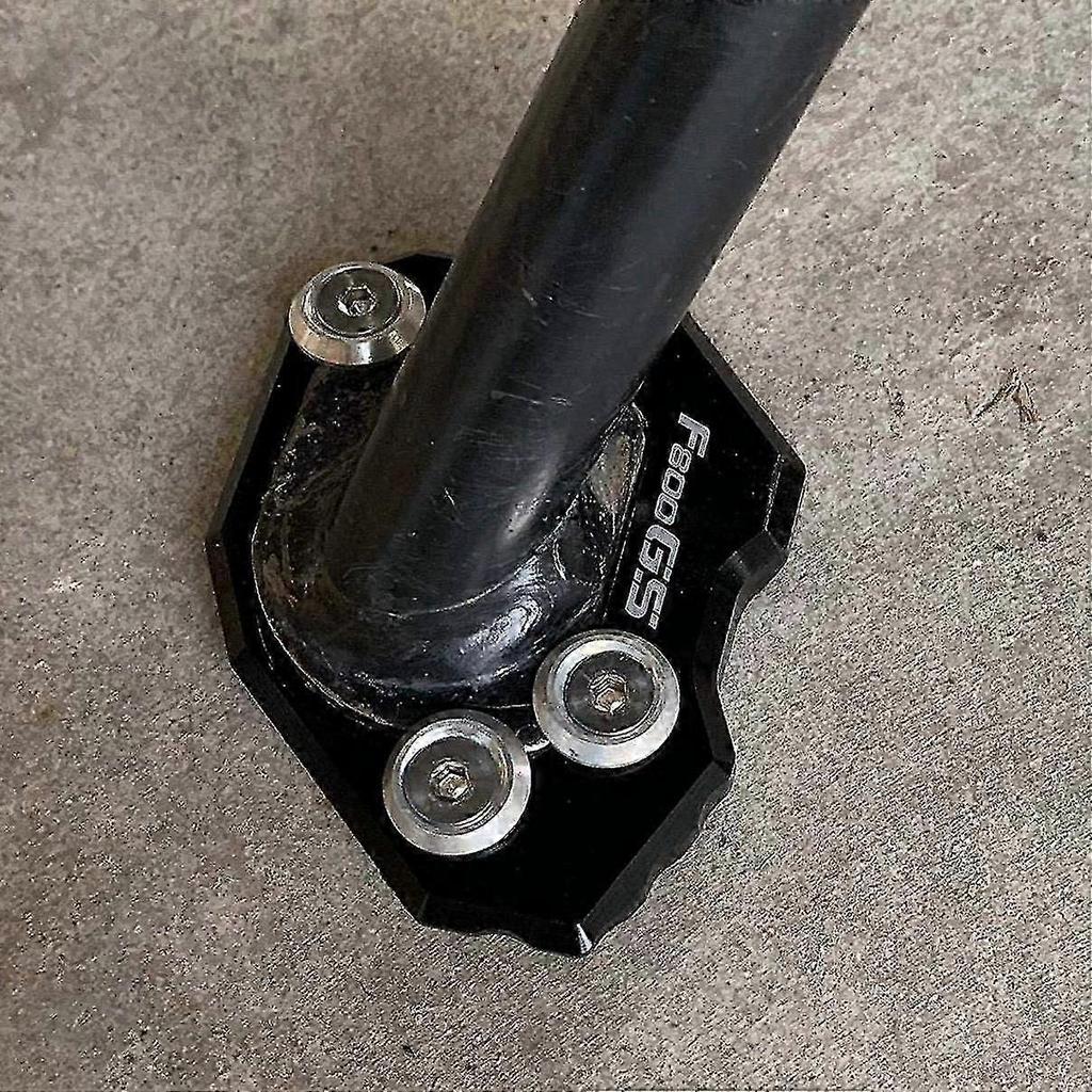 Motorcycle Kickstand Plate Side Stand Enlarger Extension Enlarger Pate Pad For F800gs F 800 Gs 2008