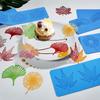 Reusable Silicone Mold for Fondant with Flower Leaf Patterns for Cake Lace Mat DIY Craft Decoration Tool