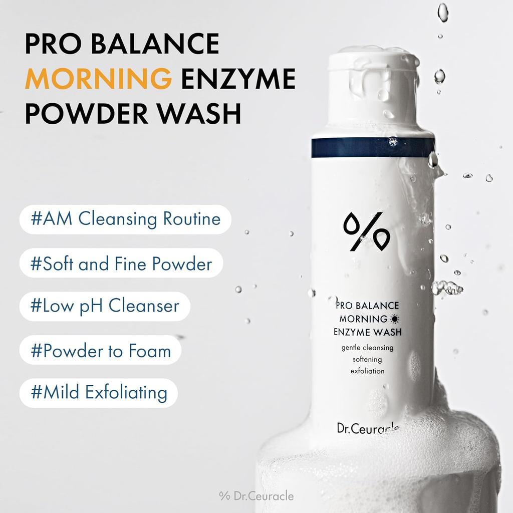 Dr.Ceuracle Pro Balance Enzyme Powder Face Wash (Morning / Night Wash)