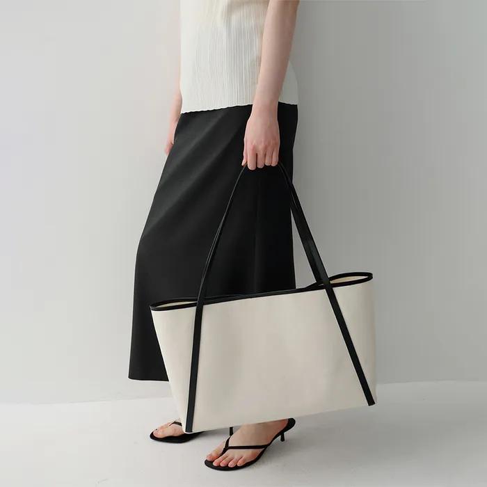 ROBBIE CANVAS BAG (IVORY)