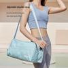 Wodoodporna torba fitness z separacją na mokre/suche, unisex torba crossbody sportowa i do jogi, ręczna kosmetyczka na przybory toaletowe i kosmetyki