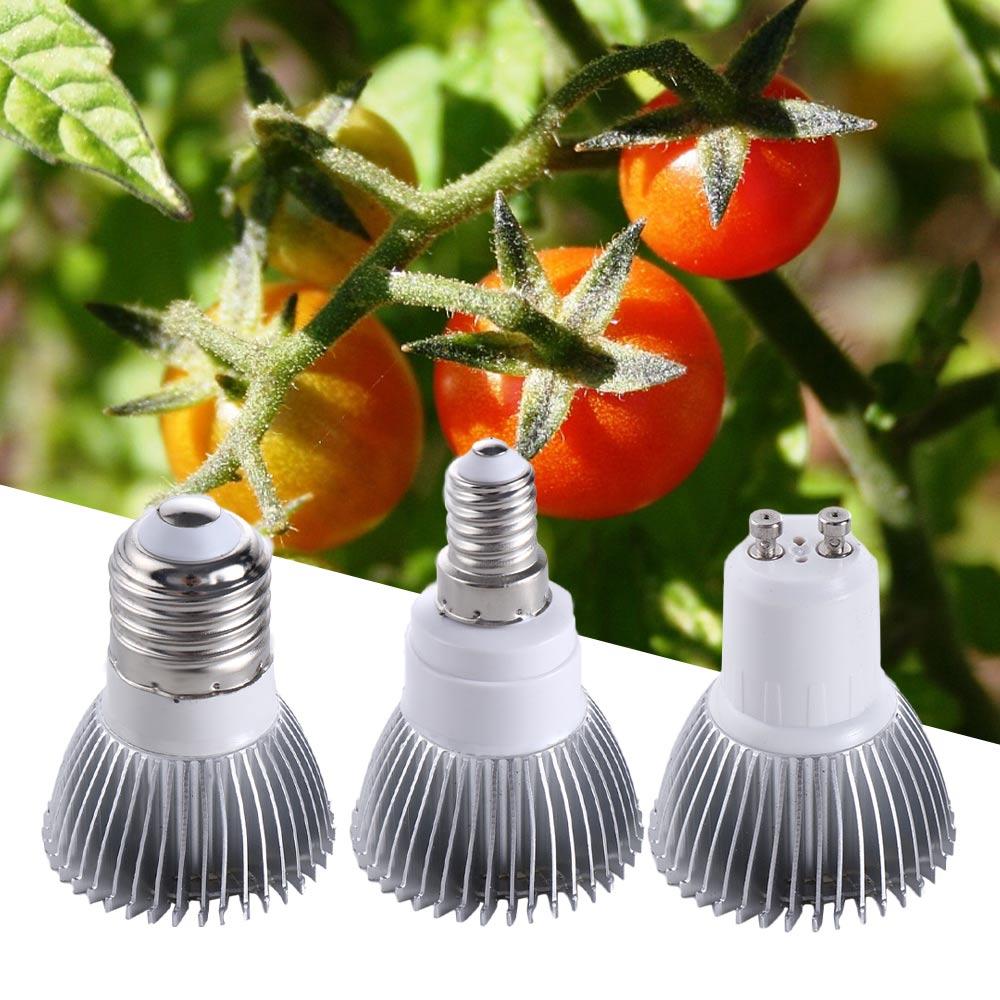 UV IR GU10 E14 E27 Greenhouse Indoor Grow Lamp LED Full Spectrum Plant Lamp Grow Light Phyto Lamp Bulb