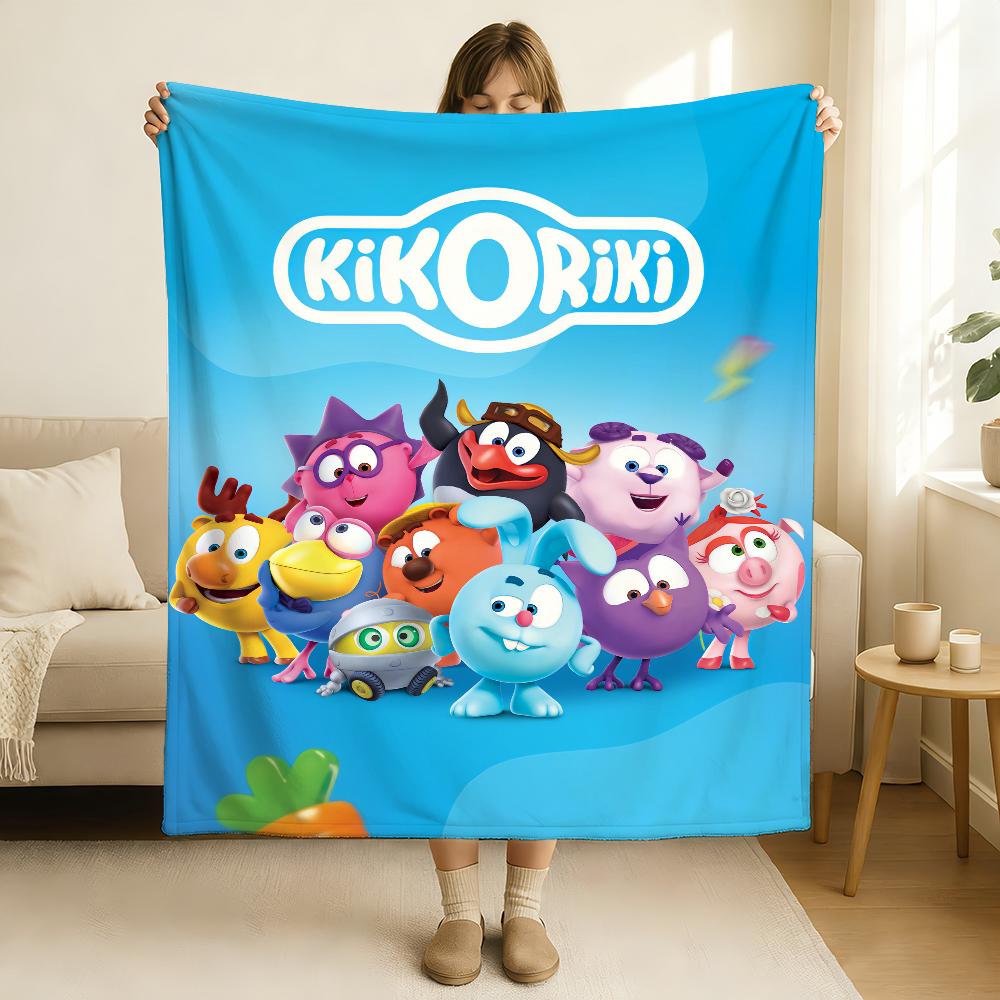 

Cartoon Cute Smeshariki Blanket Soft and Skin Friendly For Couch Bed Napping Bedspread All Seasons Comforter 75cmx90cm