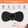 Intelligent EMS neck massage mini massager for relieving fatigue Remote controlled pulse cervical massage instrument