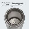 Lock&Lock Pure Titanium 420ml Insulated Travel Mug with Twist-Cap